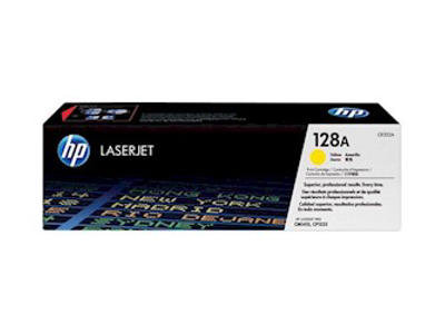 HP 128A toner CE322A gul, 1300 sider