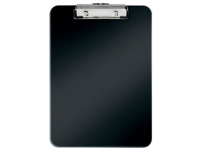 Clipboard A4 uden omslag WOW hård plast sort