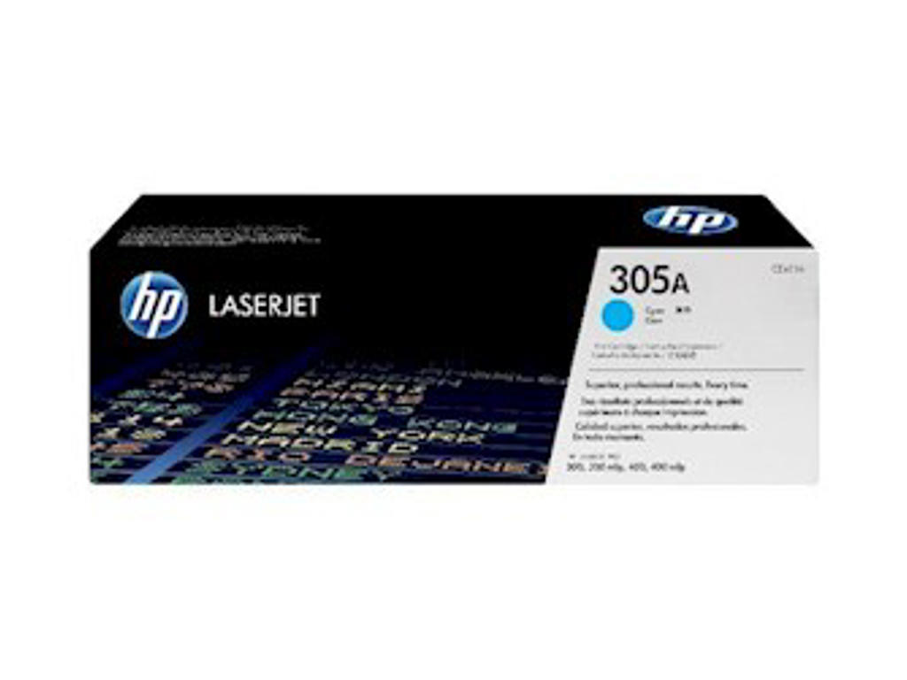 HP 305A toner CE411A cyan, 2600 sider