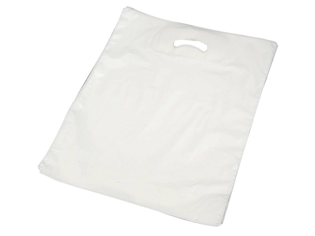 Bærepose 550x550/50 hvid 45 my 250 stk