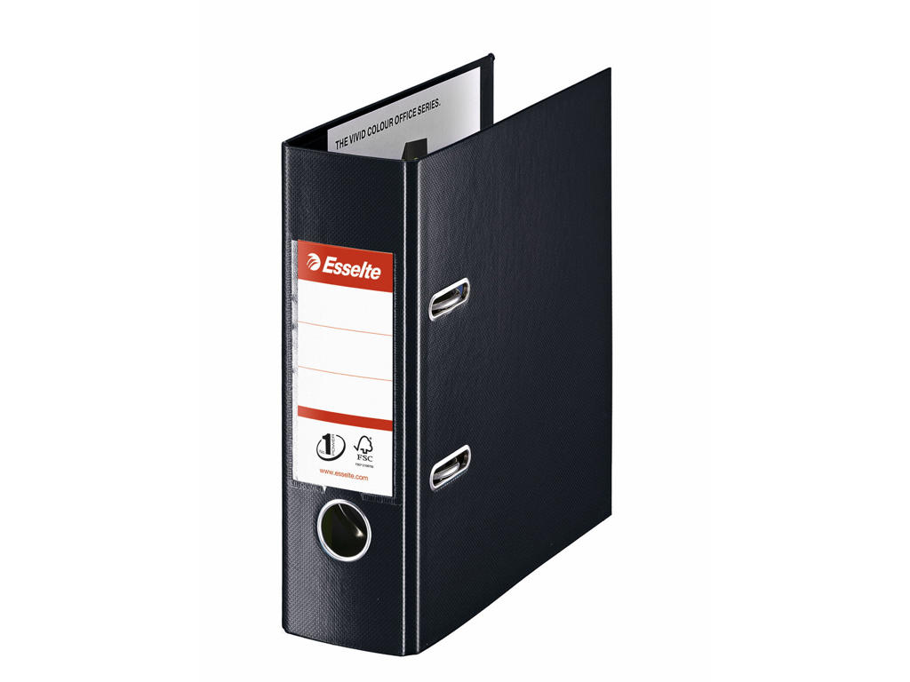 Brevordner Esselte No.1 A5 75 mm sort