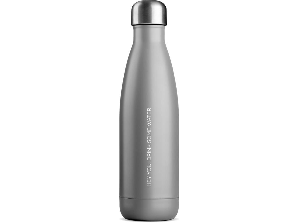JobOut vandflaske 500 ml Matte Grey