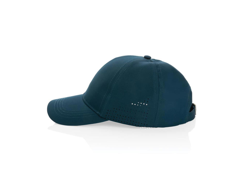 Impact Aware&trade; Rpet 6 Panel Sports cap, Marine blå