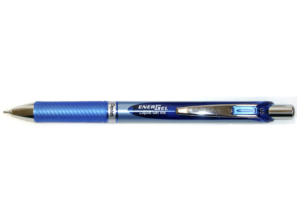 Rollerpen Pentel EnerGel BLN75 blå 0,5 mm