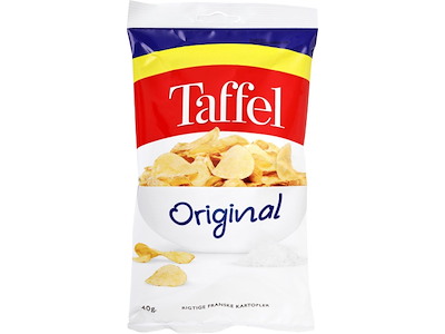 Taffel chips original 40 gr 
