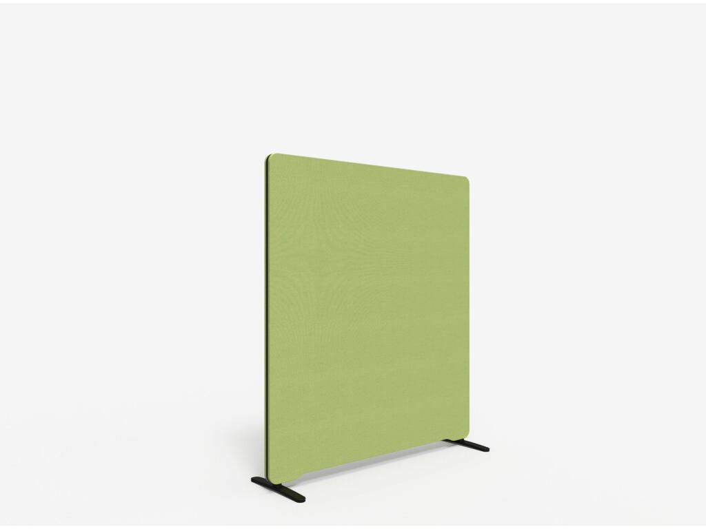 Lintex Gulvskærm Edge 1200 x 1350 mm Grøn Fiji Stof/sort Kantliste