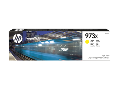 HP 973X blæk gul, 7000 sider