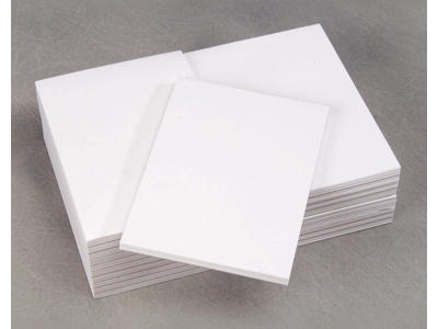 Blok affald A6 limet i top