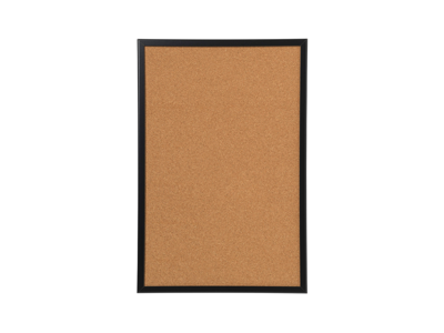 Naga Opslagstavle kork med sort ramme 60 x 40 cm