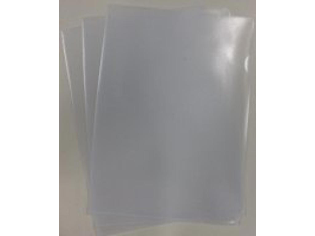 Plastomslag A4 0,11 hvid 100 stk Bantex