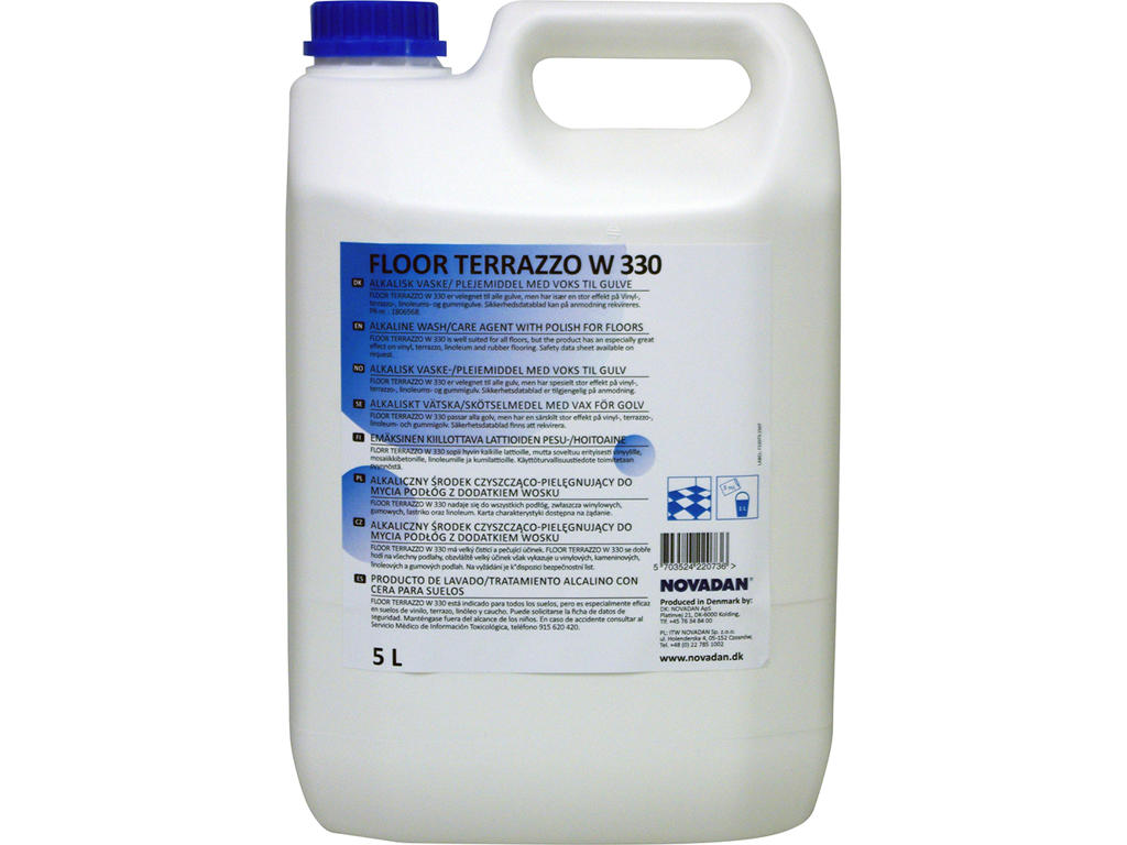 Gulvsæbe Floor terrazzo W 330 med voks 5 liter