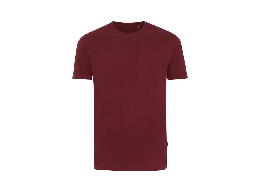 Iqoniq Bryce t-shirt i genanvendt bomuld, bordeaux
