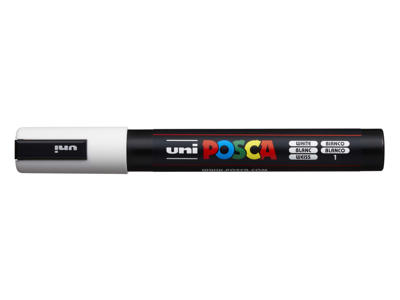 Paintmarker Uni Posca PC-5M hvid