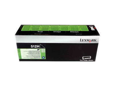 Lexmark toner 512H 51F2H0E sort, 5000 sider