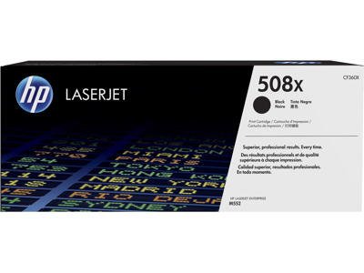 HP 508X toner CF360X sort , 12500 sider