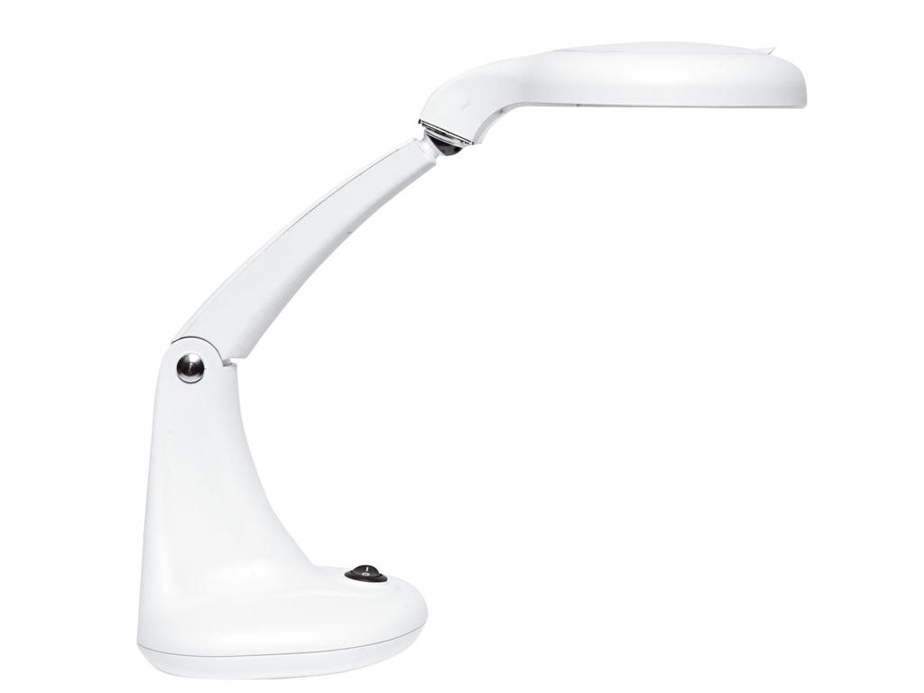 Bordlampe Unilux Mini Zoom Linka Led hvid