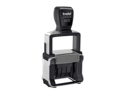 Datostempel Trodat 5030 med sort pude