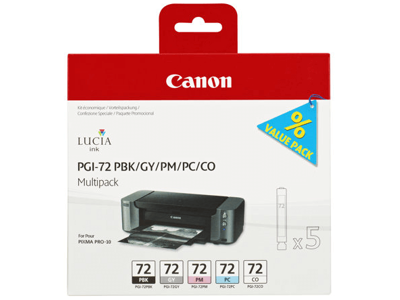 Canon blæk PGI-72 Foto-sampak