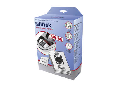 Støvsugerposer Nilfisk Elite/Extreme 4 stk