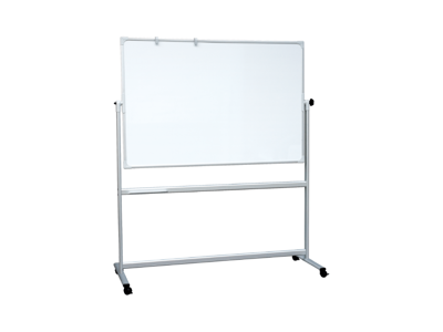 Mobil og vendbar Naga whiteboard 150 ×100 cm hvid