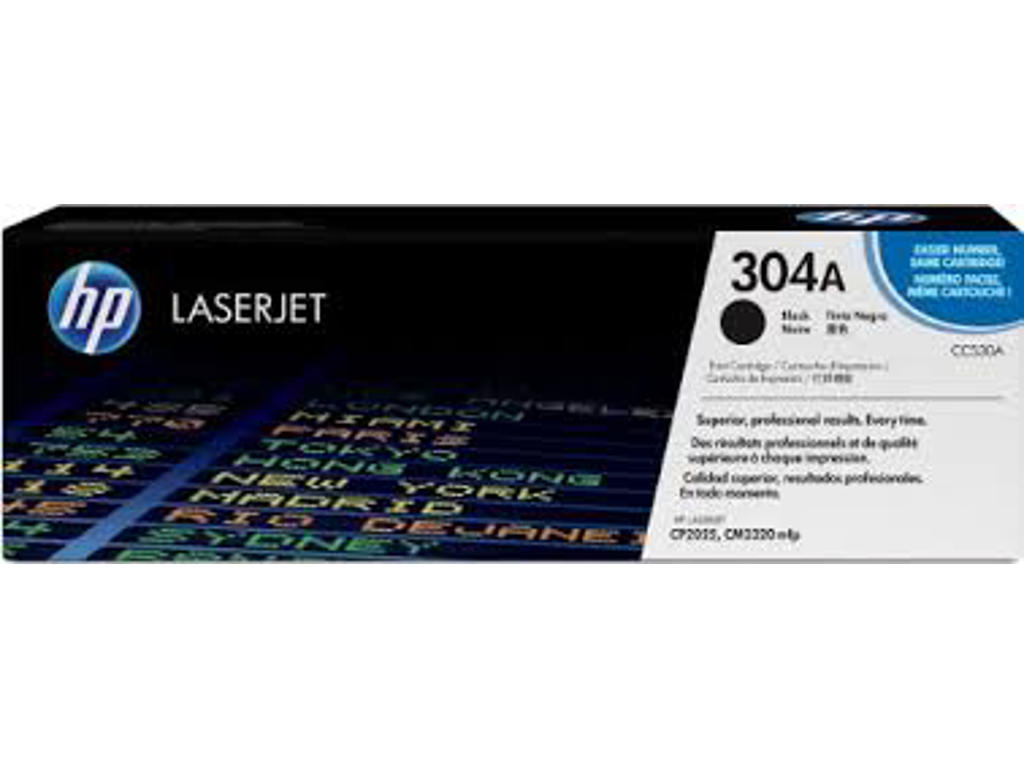 HP 304A toner CC530A sort, 3500 sider