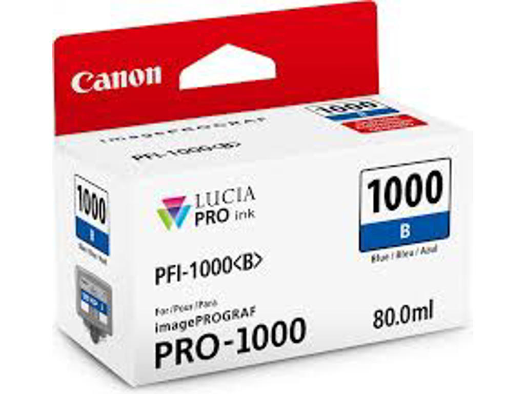 Canon blæk PFI-1000 B blue