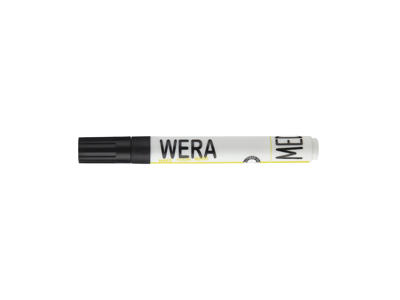 Whiteboardmarker Wera kantet spids sort