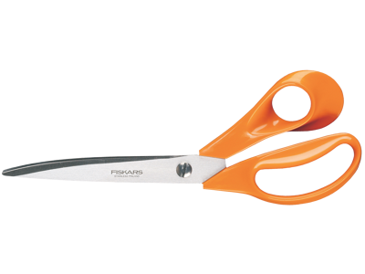 Saks Fiskars skrædder orange 25 cm