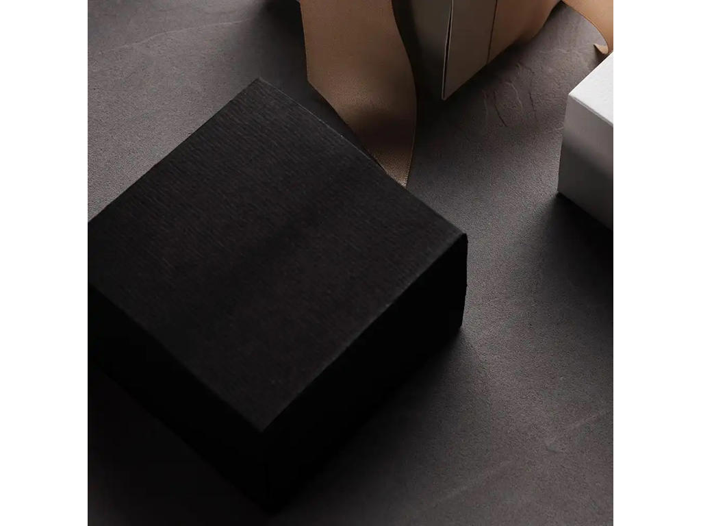 Gavekortæsker | 11x11x7 cm | Sort | 100 stk.