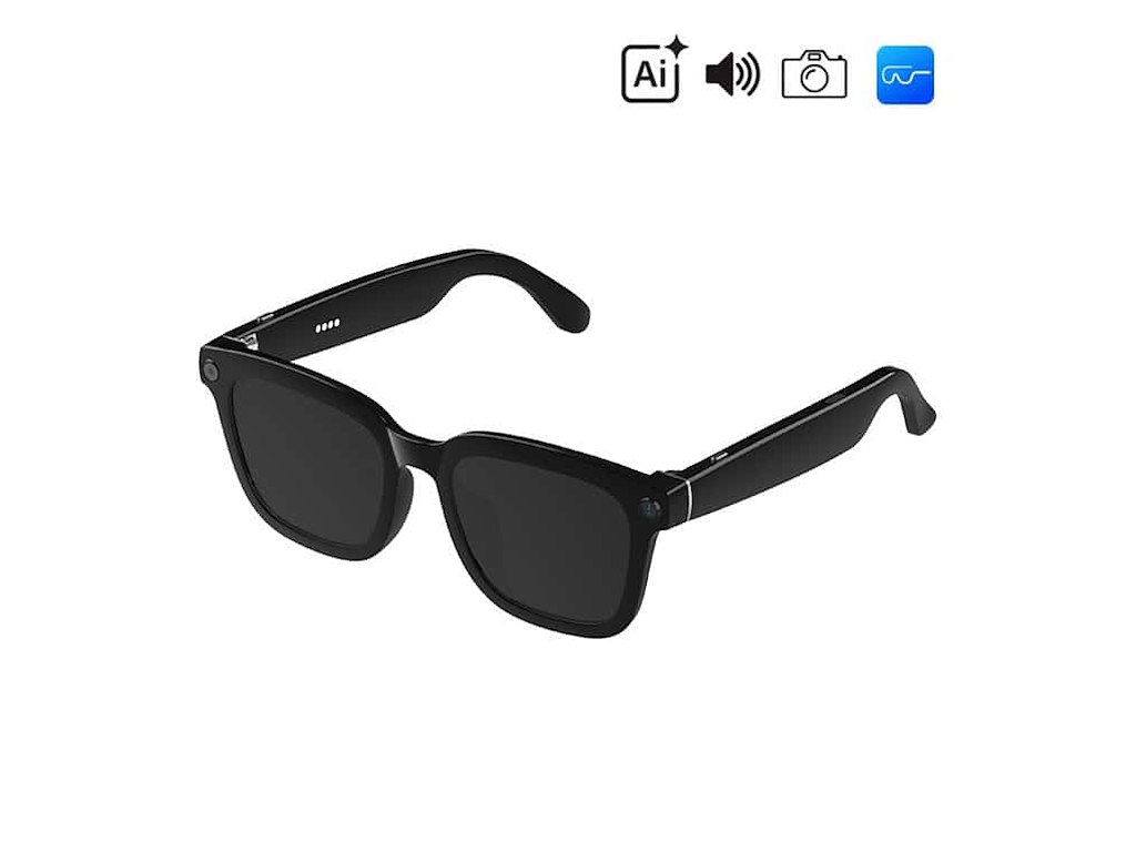 Briller AI PowerTrend eyeWiew med kamera og integreret højttaler