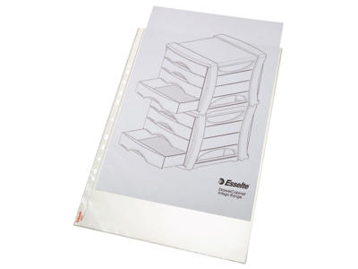 Plastlomme A3 0,085 m/præg 50 stk. højformat