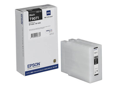 Epson blæk T9071XXL sort, 10000 sider