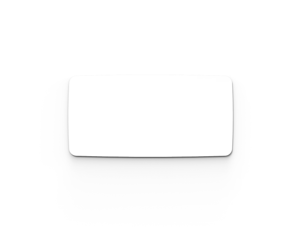 Lintex Glastavle Mood Flow, magnetisk 2000 x 1000 mm