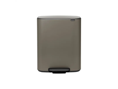 Brabantia Pedalspand Bo | 2 x 30 liter | Grå