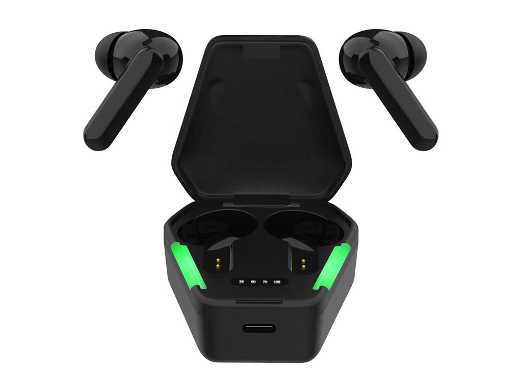 Gaming headset STREETZ T300 WL stereo in-ear mat sort