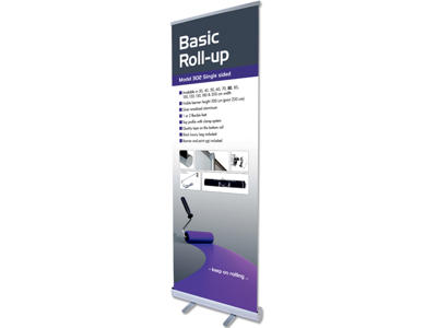 Roll-up Basic 85 cm x 200 cm