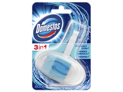 Toiletfrisker Domestos ocean 3i1