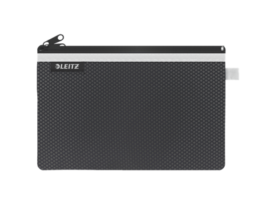 Rejselomme vandafvisende 2 rum large sort