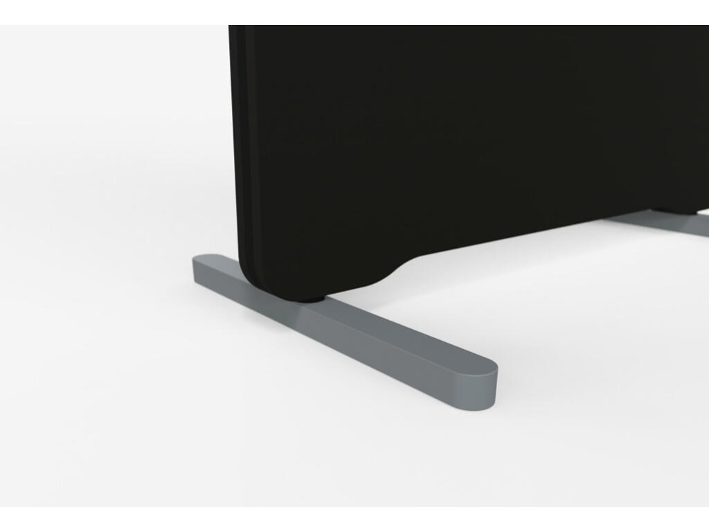 Lintex T-fod Blade grå, justerbar 415 mm