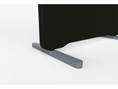 Lintex T-fod Blade grå, justerbar 415 mm