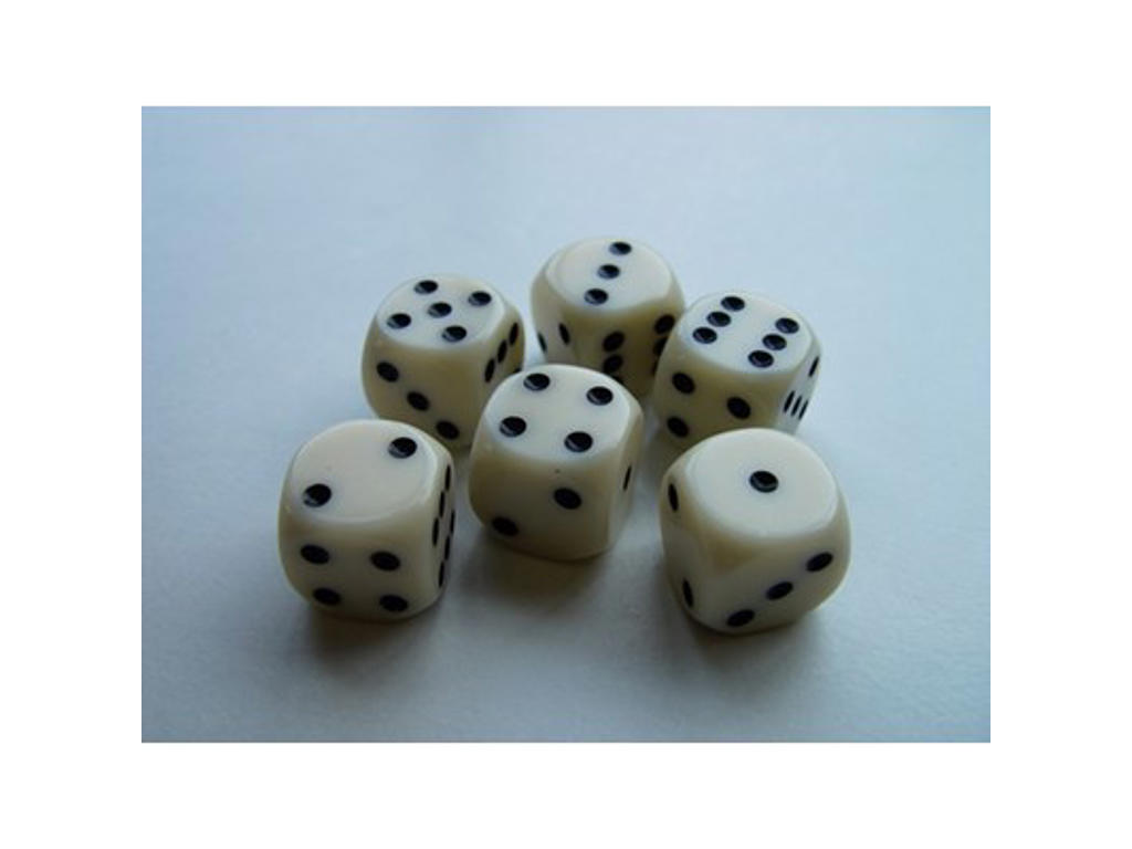 Terninger 16 mm 6 stk