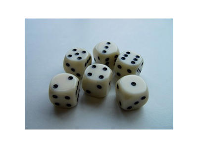 Terninger 16 mm 6 stk