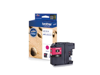 Brother blæk LC12EM magenta, 1200 sider