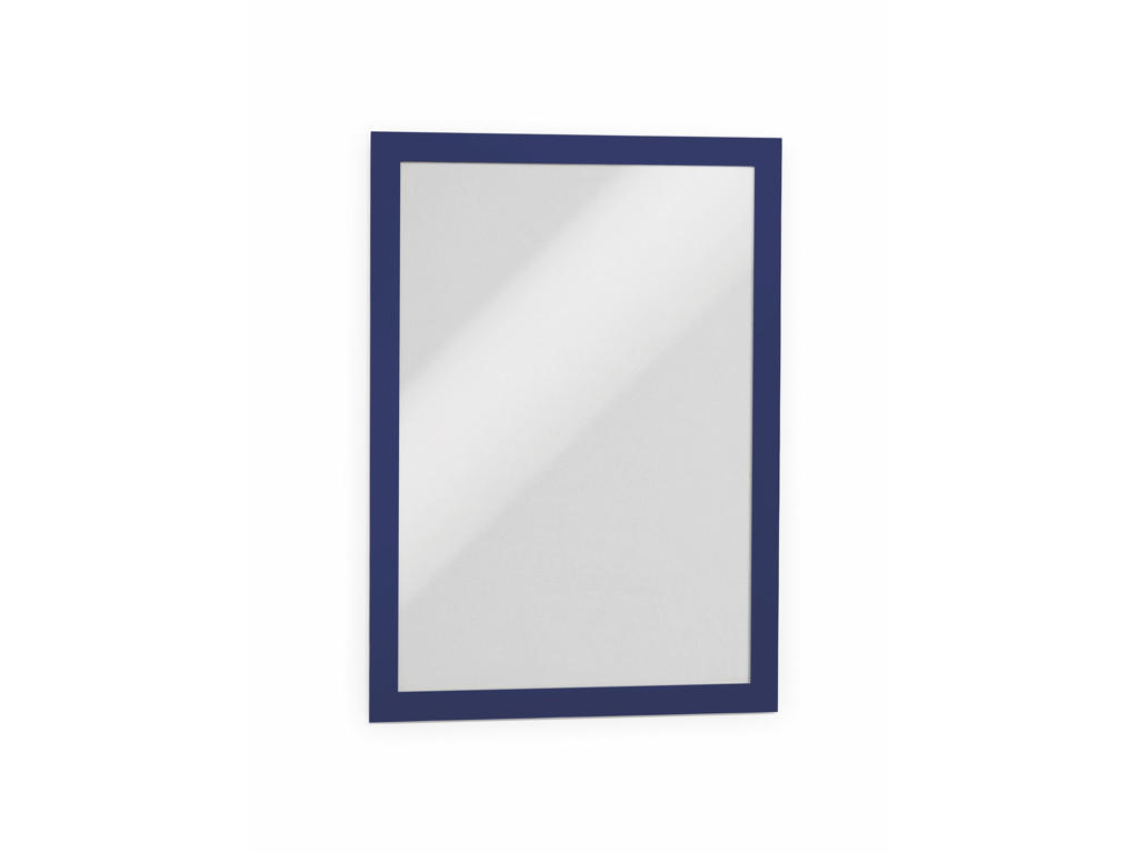 Skilt Duraframe® A4 blå selvklæbende 2 stk