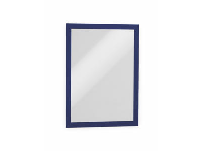 Skilt Duraframe® A4 blå selvklæbende 2 stk