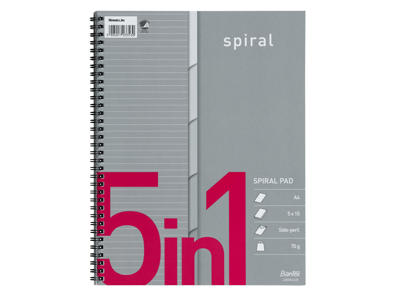 Kollegieblok A4+ linjeret med indexfaner