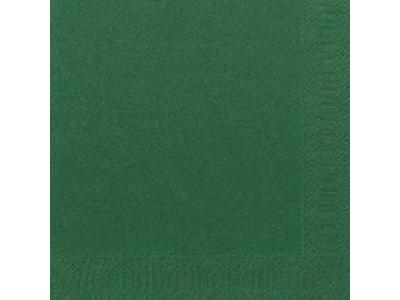 Servietter 33x33 cm 3-lags Duni mørkegrøn 8x125 stk 