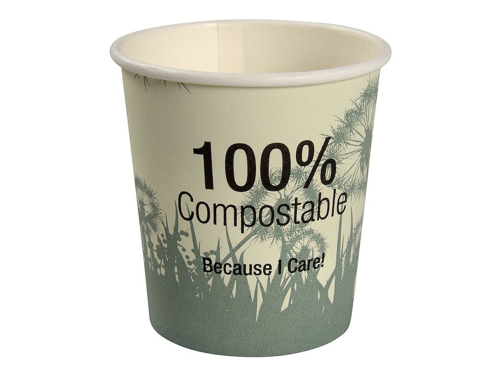 Papkrus Dandelion Single Wall | 10/12 cl | 50 stk