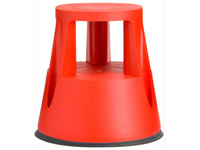 Elefantfod | Plast | rød | H 410 mm Twinco