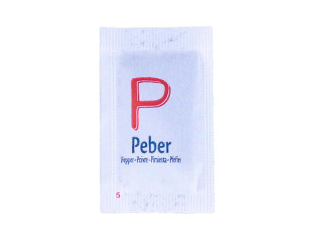 Peber i portionsbrev 0,15 g 2000 stk